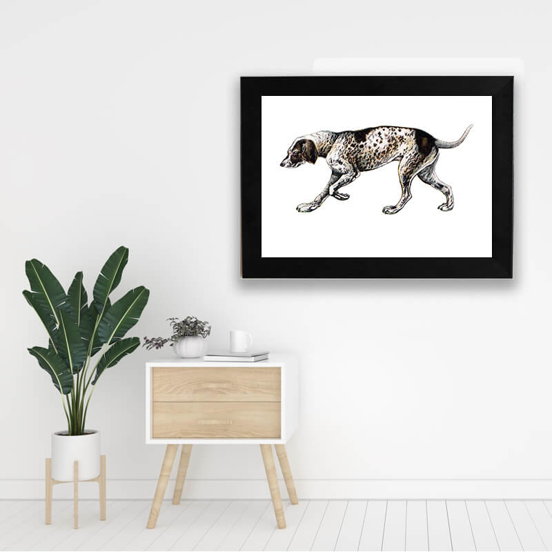 Vintage Dog illustration