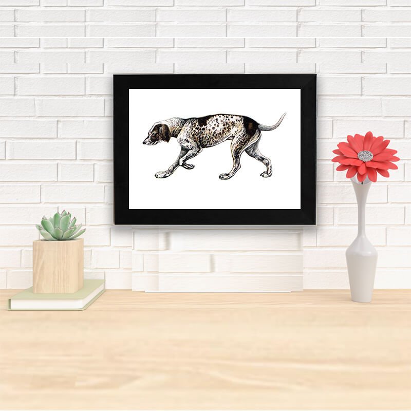 Vintage Dog illustration