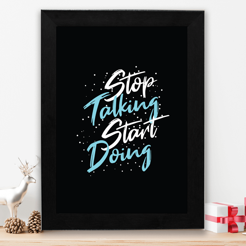 Stop Thinking Start Doing